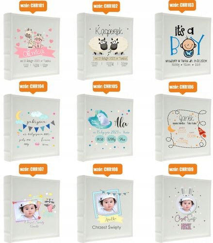 ALBUM NA ZDJĘCIA METRYCZKA CHRZEST ROCZEK prezent na Arena.pl