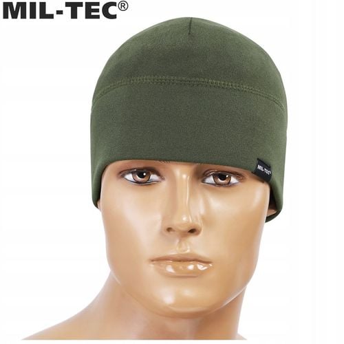 CZAPKA ZIMOWA TERMOAKTYWNA SPORTOWA MIL-TEC BEANIE SOFT POLAROWA OLIVE na Arena.pl
