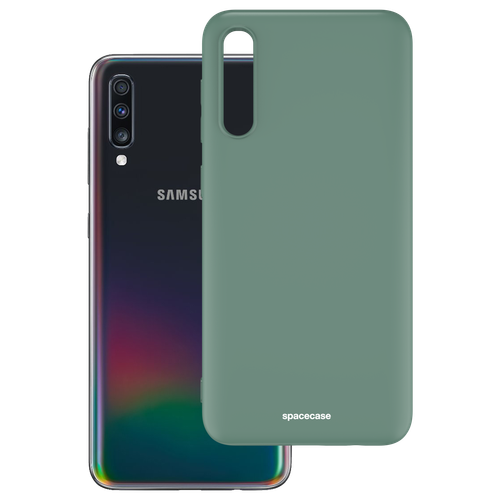 Spacecase Silicone Case Galaxy A70 Dark Green na Arena.pl