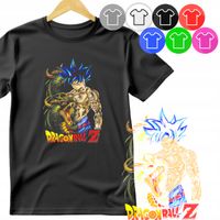 KOSZULKA DZIECIĘCA T-SHIRT - DRAGON BALL GOKU VEGETA SMOK KULE - XS 110-116