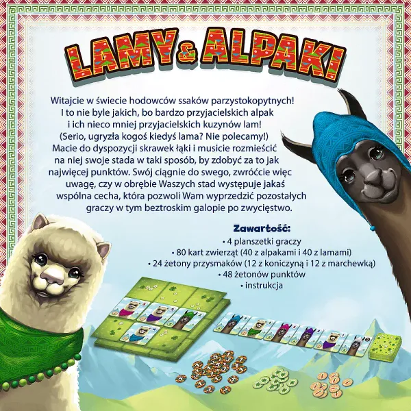 Lamy i Alpaki. Gra rodzinna zdjęcie 3
