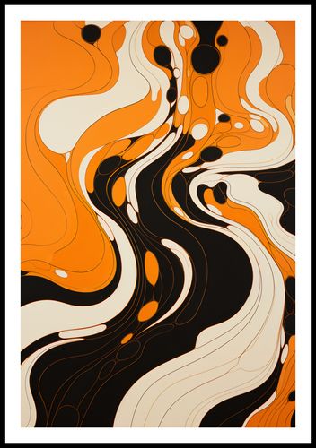 Plakat 61x90,5cm Tańczący Atrament na Arena.pl