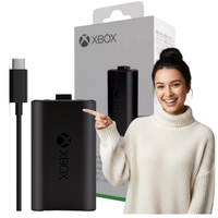 Akumulator do padów konsola Xbox Series X/S + kabel USB-C zestaw czarny