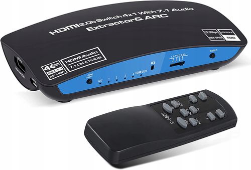 Rozgałęźnik HDMI 1/4 Spacetronik SPH-RAE04 na Arena.pl