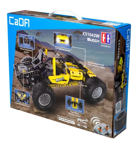 SAMOCHÓD BUGGY RC KLOCKI CADA EE 2W1 C51043W na Arena.pl