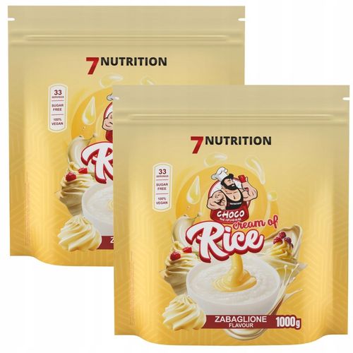 7NUTRITION Kleik bez cukru Zamiast posiłku Zdrowa przekąska Zabaglione 2kg na Arena.pl