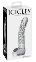 pipedream icicles szklane narzędzie anatomiczne zakrzywione 16,5 cm