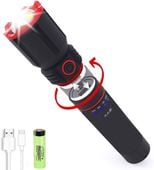 latarka led usb powerbank 200m