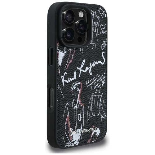etui karl lagerfeld grained pattern &    logo magsafe do iphone 16 na Arena.pl
