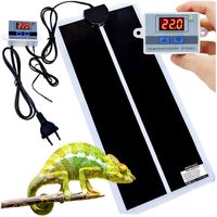 MATA GRZEWCZA GRZEJNA Z TERMOSTATEM TERRARIUM ROŚLIN SADZONEK 28x80cm 45W