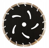 Tarcza diamentowa INTER-VIS 125 mm do betonu cegły granitu 22 mm segment