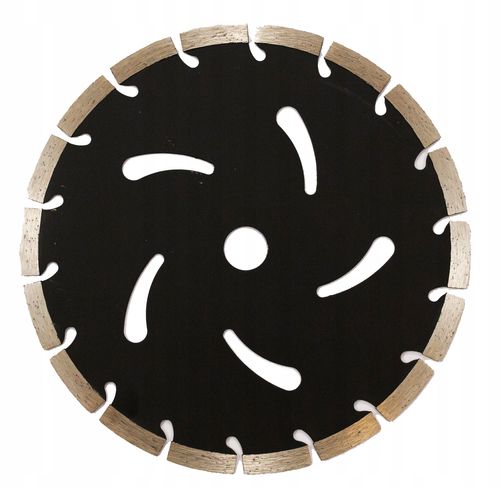 Tarcza diamentowa INTER-VIS 125 mm do betonu cegły granitu 22 mm segment na Arena.pl