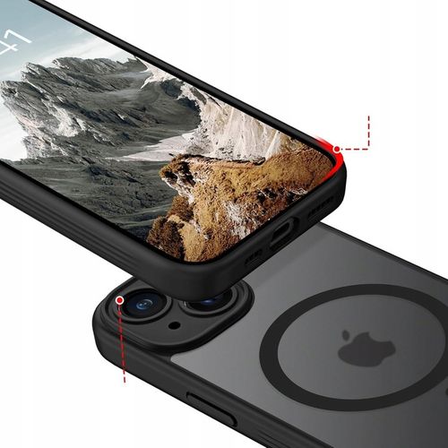 Etui do iPhone 13 |14 do MagSafe MATT CASE WZMACNIANE 360° MOCNE PREMIUM na Arena.pl