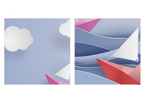 Obraz Na Płótnie - Statek Rysunek - 160X85 Cm - Ea160X85-2964 na Arena.pl