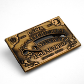 The Board | 5 cm | Metal | Przypinka | Ouija