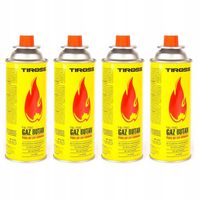 4 x GAZ NABÓJ GAZOWY / KARTUSZ 227g TYP MSF-1a TS-