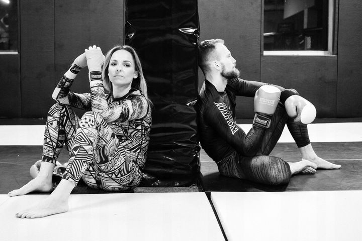 RĘKAWICE BOKSERSKIE SPARINGOWE EVOLUTION 8 OZ zdjęcie 8