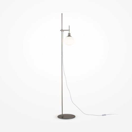 Lampa podłogowa prosta Erich MOD221-FL-01-N ball kula chrom na Arena.pl