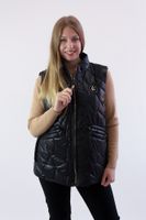 Krótka kamizelka Fashion Czarna 46