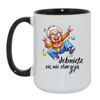 Duży Biało-Czarny 450 ml