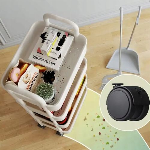 SZAFKA PÓŁKA KUCHENNA ŁAZIENKOWA REGAŁ MOBILNY ORGANIZER WÓZEK NA na Arena.pl