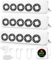 UŻYWANE Wentylator do grzejnika 3szt. 2.0 z termostatem EcoCalm TYP21/22/32