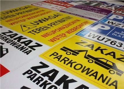 TABLICA Z NUMEREM DOMU TABLICZKA adresowa 30x20 na Arena.pl