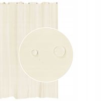 ZASŁONKA PRYSZNICOWA KOTARA NAD WANNĘ JASNA ERCU WYTRZYMAŁA POLIESTER MODNA