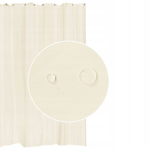 ZASŁONKA PRYSZNICOWA KOTARA NAD WANNĘ JASNA ERCU WYTRZYMAŁA POLIESTER MODNA na Arena.pl