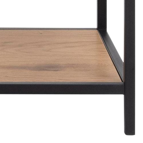 Regał Seaford XIV dąb/czarny na Arena.pl