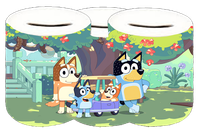 Skarbonka Ceramiczna Bluey i Przyjaciele - Blue i Bingo