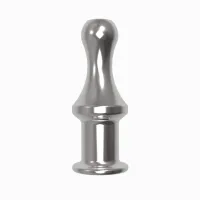 diogol jaz open aluminiowy korek intymny z otworem, 120mm, 130g