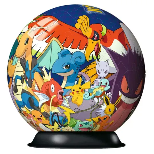 Puzzle 3D 72 Elementy. Kula Pokemon na Arena.pl