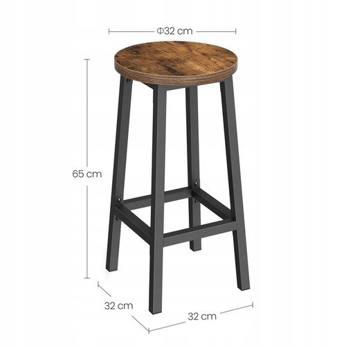TABORET KUCHENNY STOŁEK KRZESŁO KUCHENNE WYSOKIE HOKER BAROWY na Arena.pl