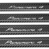 Listwa progowa PORSCHE PANAMERA 971 PANAMERA 4 Stal nierdzewna 304 carbon