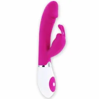 pretty love flirtowy wibrator z systemem krolika liliowy 20,4 cm