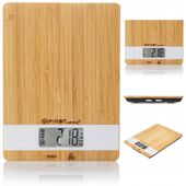 Waga kuchenna BAMBUSOWA 5kg/1g FIRST AUSTRIA