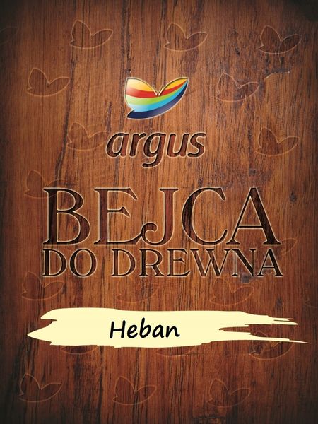 Bejca farba do drewna papieru HEBAN HEBANOWA zdjęcie 1