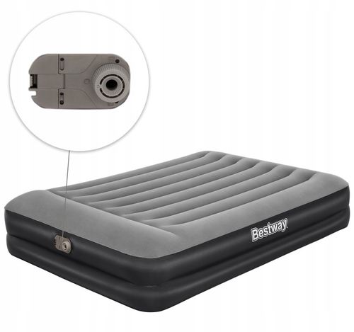 Materac Dmuchany do spania 203x152 Bestway pompka na Arena.pl