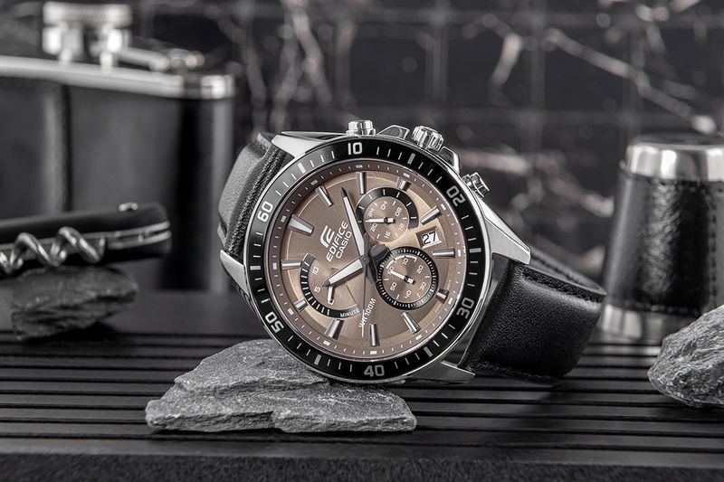 zegarek męski casio edifice efr-552l-5avuef + box zdjęcie 5