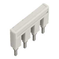 Wago mostek 4 - torowym z izolacją jasnoszary 2004-404 1szt