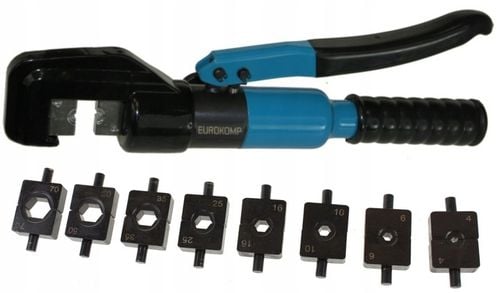 ZACISKARKA HYDRAULICZNA PRASKA DO KABLI PRZEWODÓW MATRYCE 4-70 MM na Arena.pl