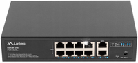 SWITCH RACK 10' 19' 8x 100MB POE 120W + 2x 1GB