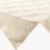 Serweta z żakardowym wzorem ALINA 85X85 beżowa