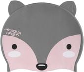 Czepek Pływacki dziecięcy Aqua Speed Zoo Fox