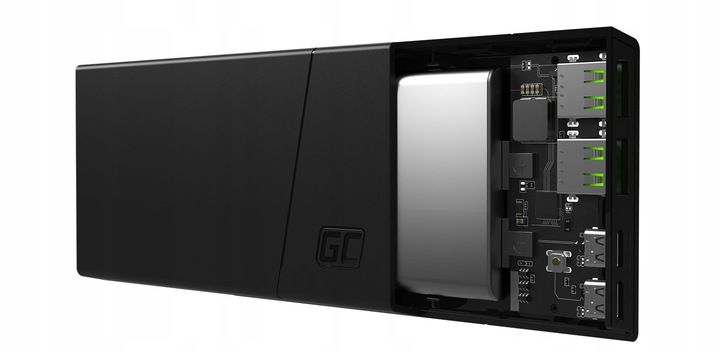 Green Cell Powerbank 10000mAh 18W PowerPlay10s 2x USB-C PD 2x USB-A QC 3.0 zdjęcie 12