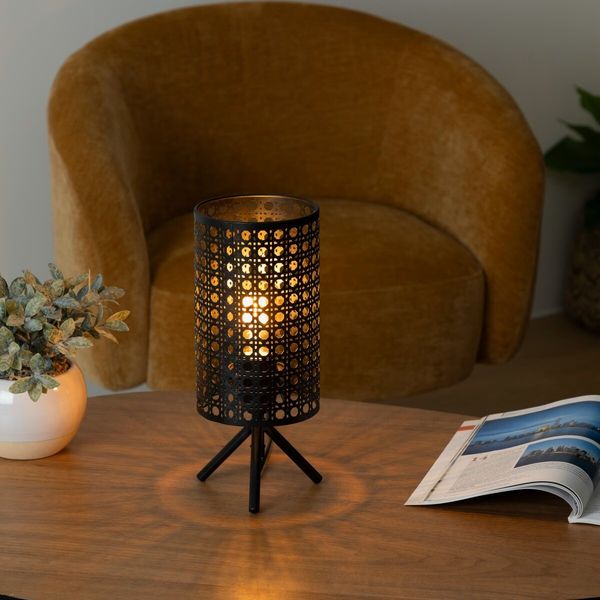 Lampa Katel 28 cm czarna zdjęcie 2