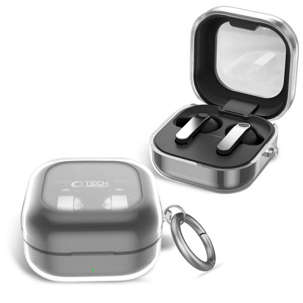 tech-protect flexair samsung galaxy buds 4 / 4 pro clear zdjęcie 4