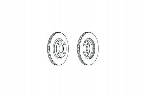 TARCZA HAM PRZOD 258X22 V BOSCH na Arena.pl