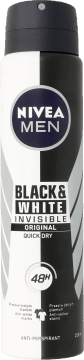 NIVEA MEN Black&White Invisible 250 ml na Arena.pl